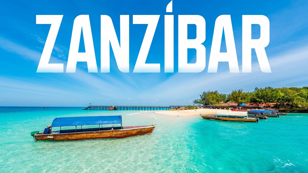 Zanzíbar 4K. Paraíso tropical en África. Playas. Vistas. Gente.
