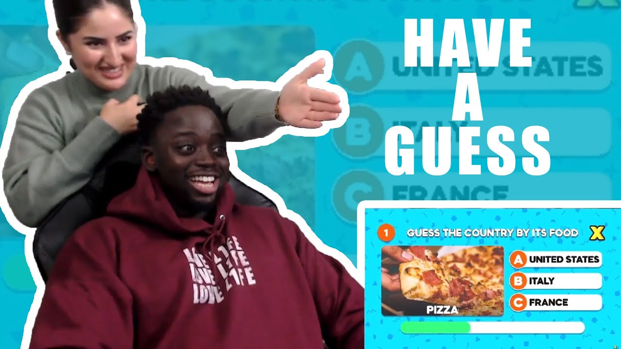 Reacting To Guess the Country by its Food ft My Wife