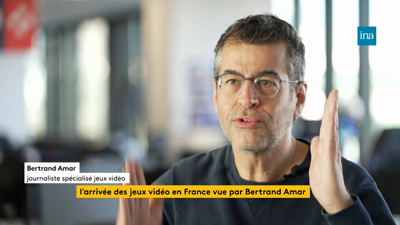 L&rsquo;arriv&eacute;e des jeux vid&eacute;o en France vue par Bertrand Amar | Franceinfo INA
