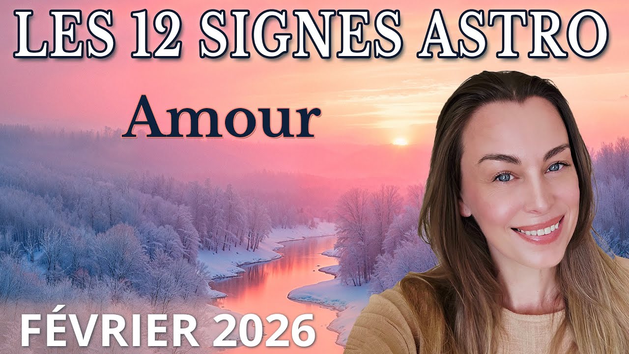 AMOUR F&Eacute;VRIER 2026 🌟 les 12 Signes du zodiaque ✨Guidance sentimentale