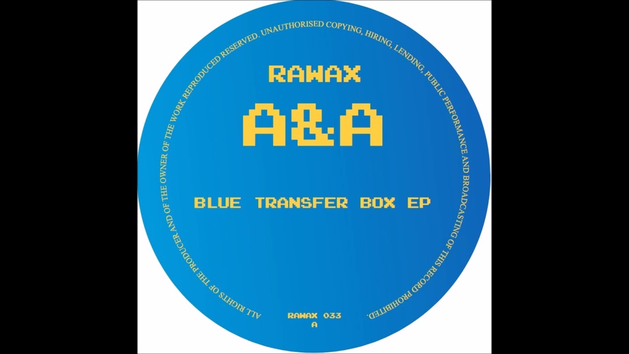 A&A - Slow Disco Smoke Machine [RAWAX033]
