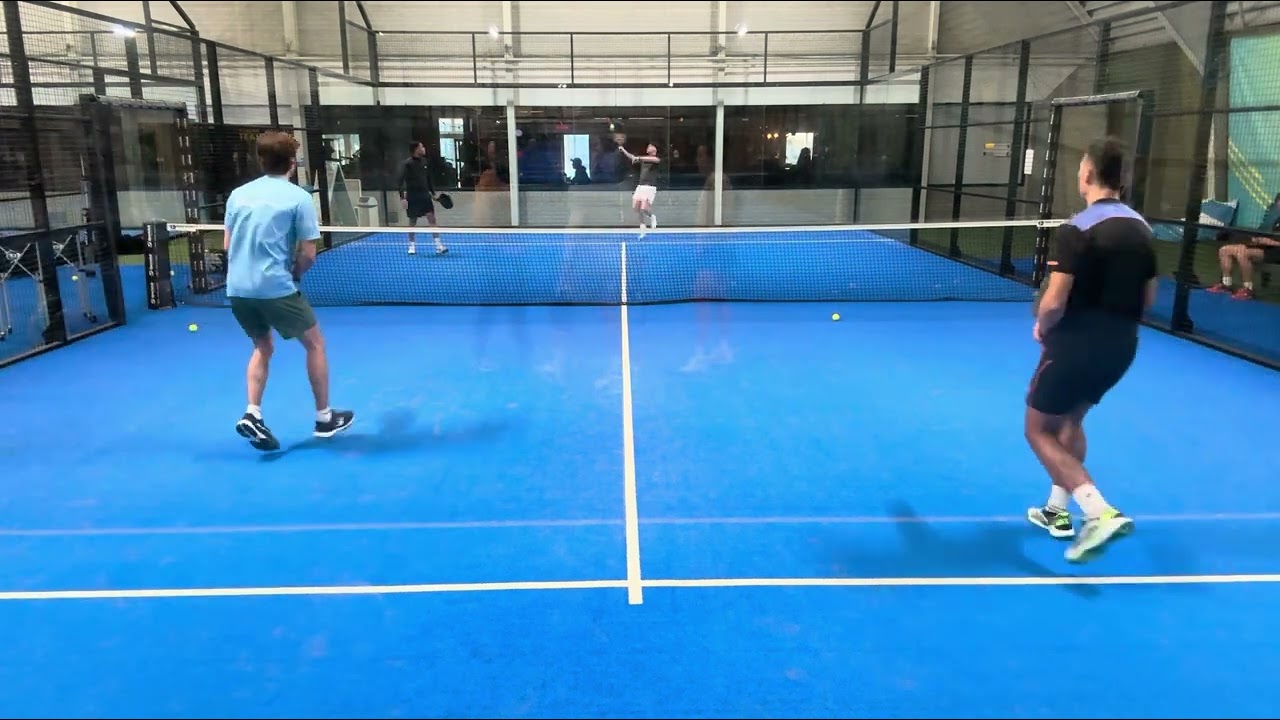 PADEL HOUTEN TIE-BREAK ! Romano/Jeroen VS Joep/Yassine 