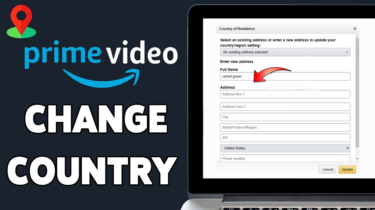 Как изменить страну в Amazon Prime 2025 | Обновление настроек местоположения в Amazon Prime
