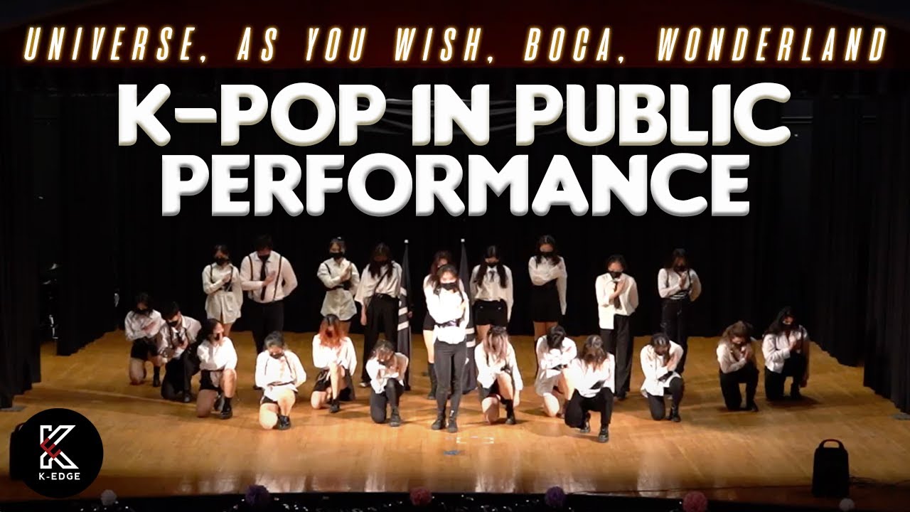 [KPOP PUBLIC SCHOOL PERFORMANCE] ATEEZ X DREAMCATCHER X NCT U X WJSN SET BY K-EDGE DANCE CREW