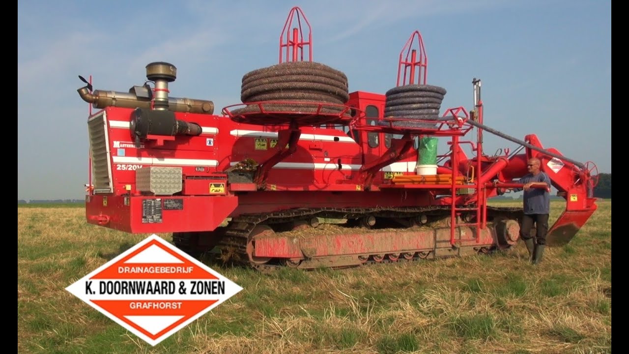 Draineren  Doornwaard Grafhorst E-mail: info@drainagebedrijf-doornwaard.nl