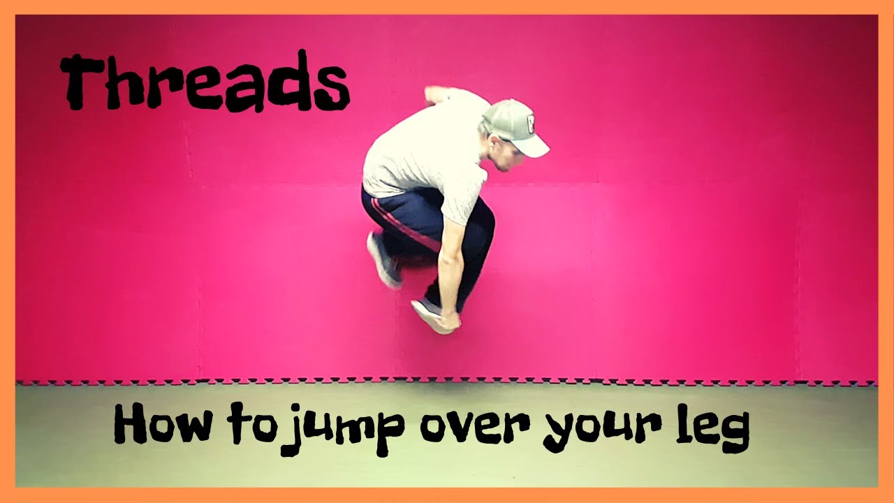 How to jump over your leg|Threads|by Infinite Tutorials