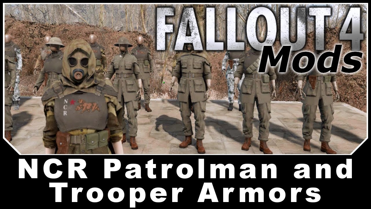 Fallout 4 Mods - NCR Patrolman and Trooper Armors