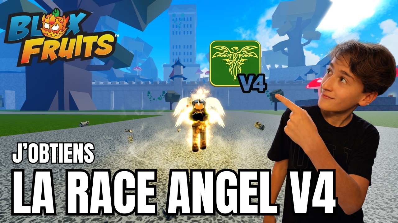 J'obtiens ANGEL V4 (Blox fruits)
