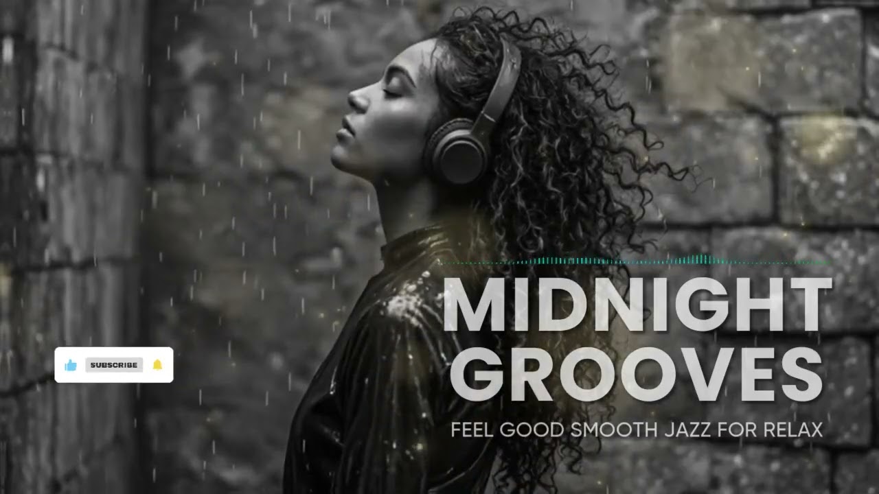 Smooth Jazz & R&B Grooves   Night Music Playlist 2025 🌙 Midnight Vibes for Relax, Study, and Chill