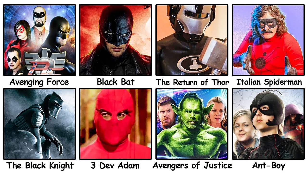 Все пиратские фильмы о супергероях, о которых вы никогда не слышали