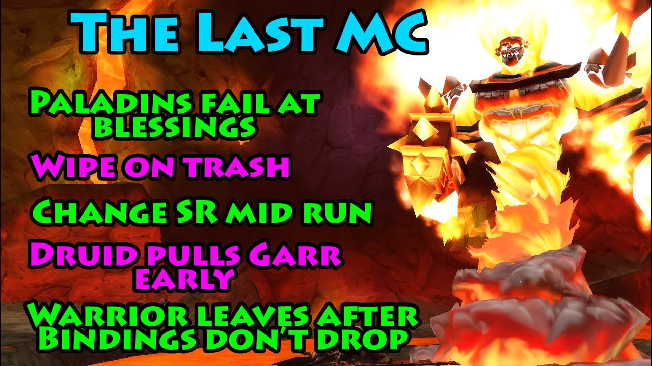 The last Molten Core was a BEAUTIFUL DISASTER | Burning Crusade PrePatch