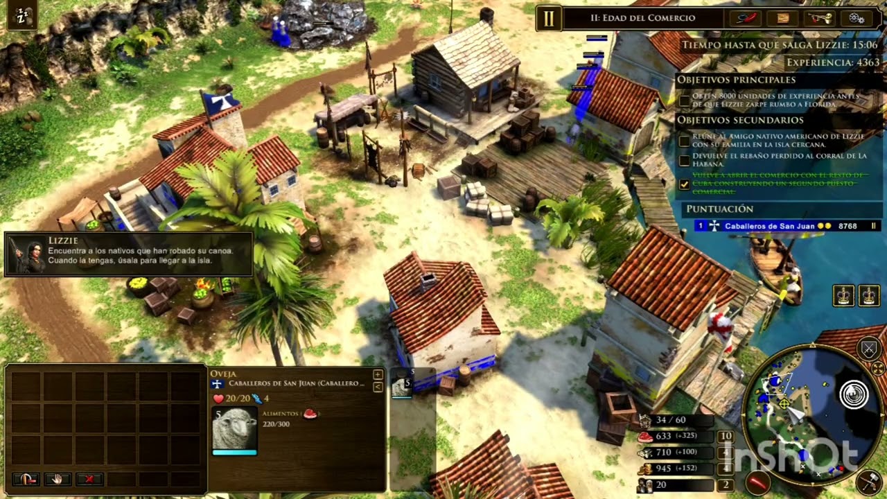 [AOE III] Capitán Morgan Black - Ayuda a los piratas