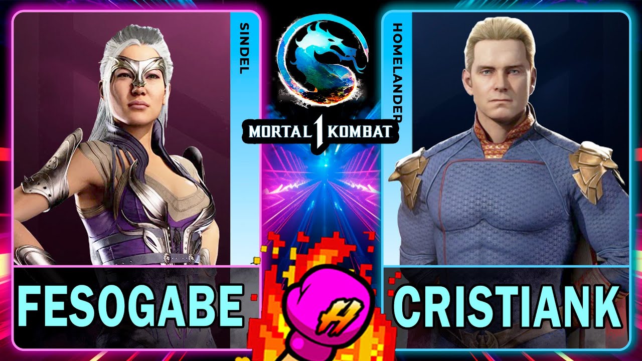 MK1 Fesogabe (SINDEL) VS CristianK (HOMELANDER)🥊Mortal Kombat 1🥊4K 60ᶠᵖˢ