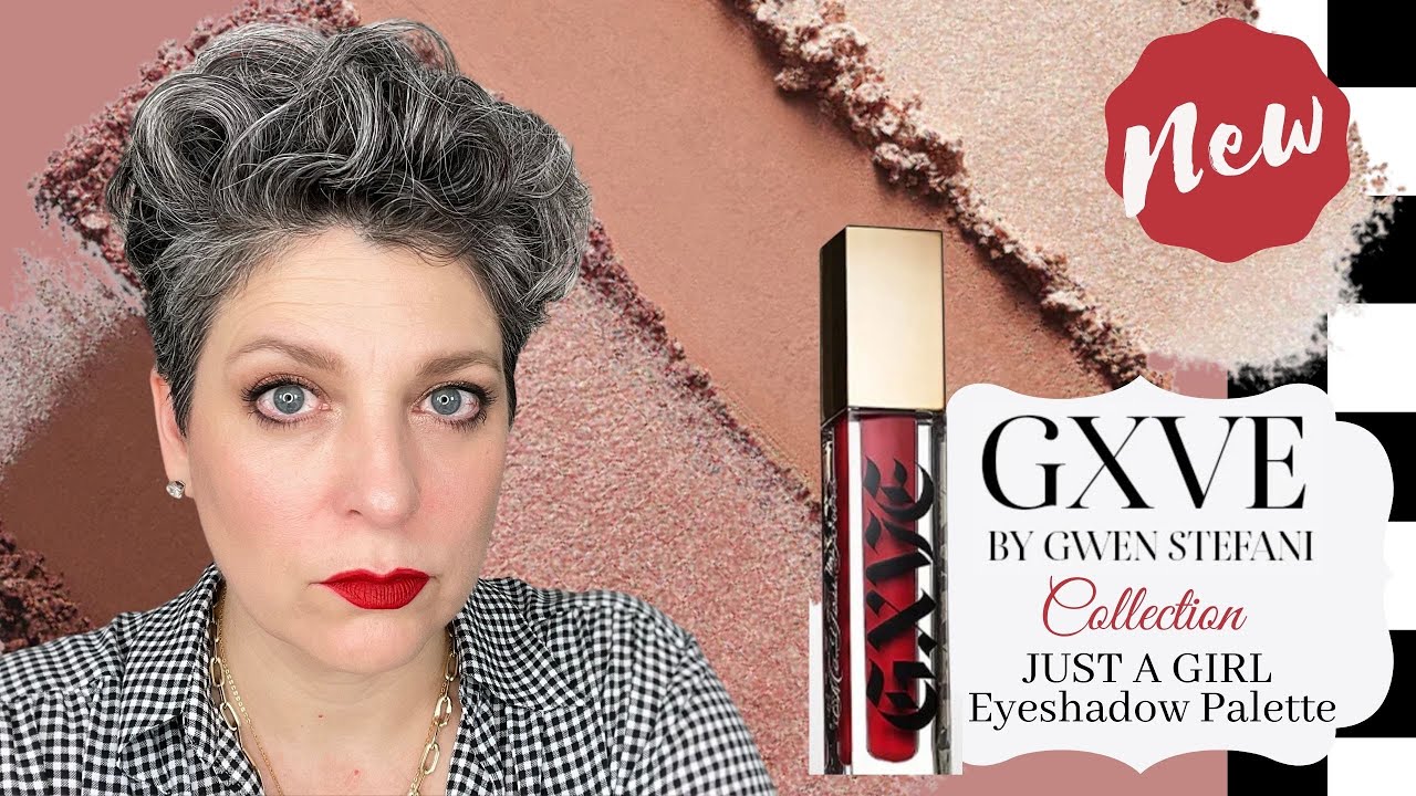 GXVE BY GWEN STEFANI  COLLECTION & JUST A GIRL EYE SHADOW PALETTE  & BEAUTIFUL RED LIQUID LIPSTICK!