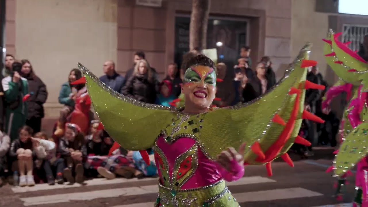 Rua de Lluiment del #carnaval de #tarragona
