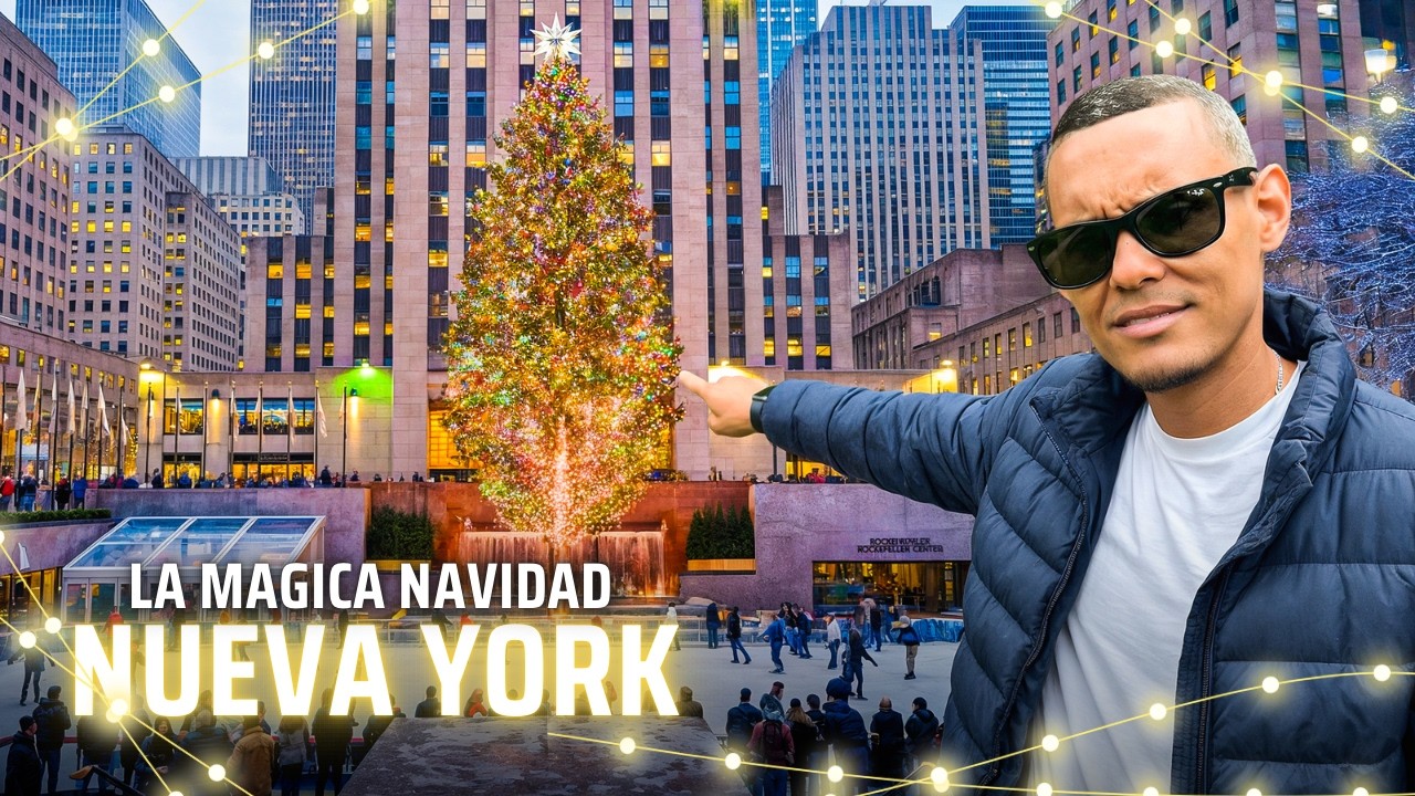 Asi luce LA NAVIDAD en NUEVA YORK (2025)