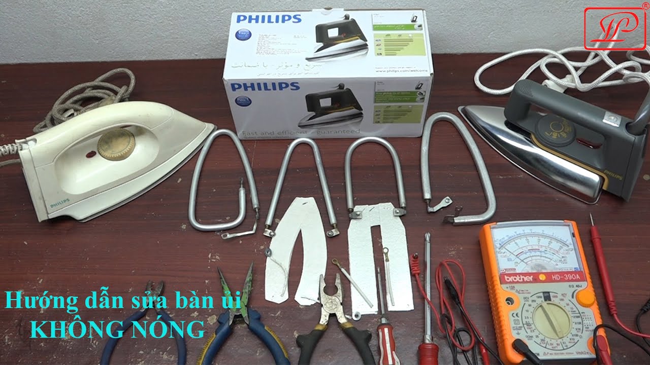 Hướng dẫn sửa bàn ủi không nóng