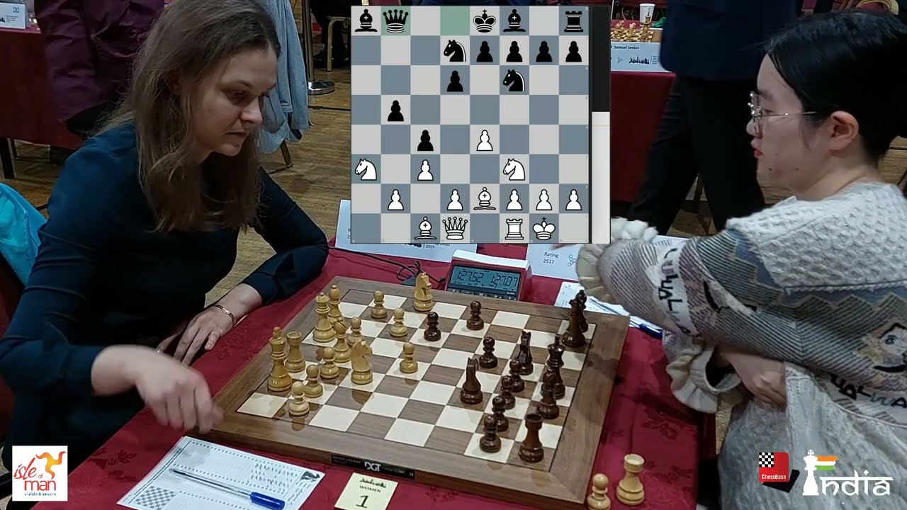 GM Anna Muzychuk v GM Zhongyi Tan - FIDE Women's World Cup 2023 3rd-4th place rematch