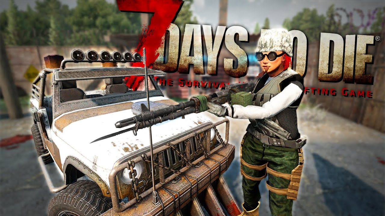 【7DTD】やっぱりM60マシンガン担いでゾンビなぎ倒すのが一番楽しいよな「7 Days to Die α21」実況プレイ #30