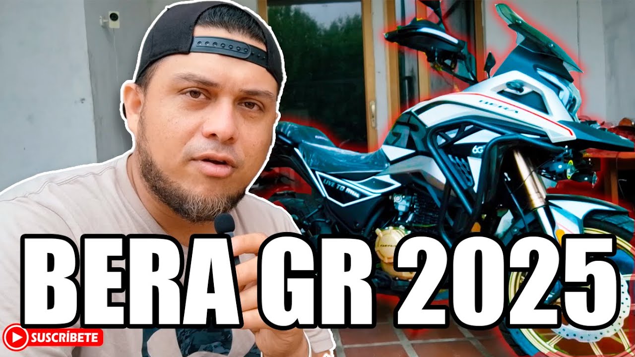 Moto BERA GR250 año 2025 (DIFERENCIAS con la 2024)