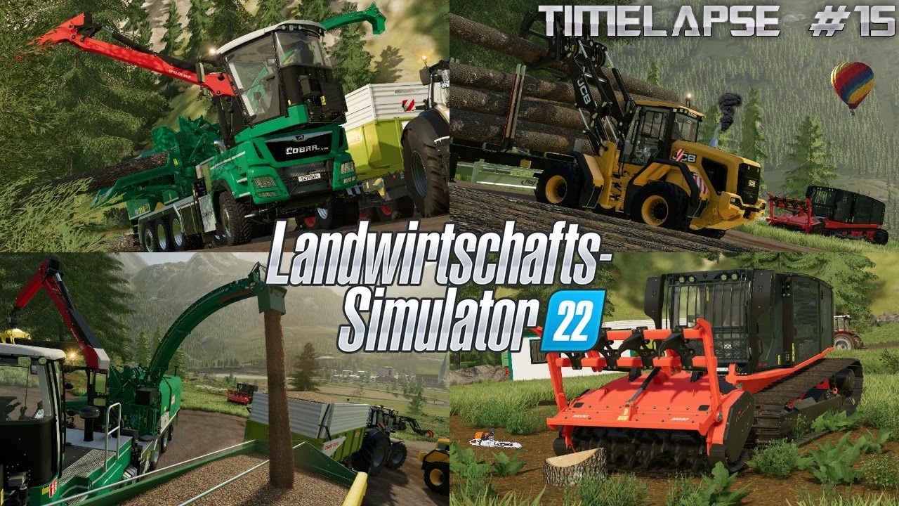 ENERGIEHOLZ HACKEN mit JENZ COBRA und 1322PS!🌲💪😎 LEHNER HACKGUT im EINSATZ?🤔| [LS22] - Timelapse #15