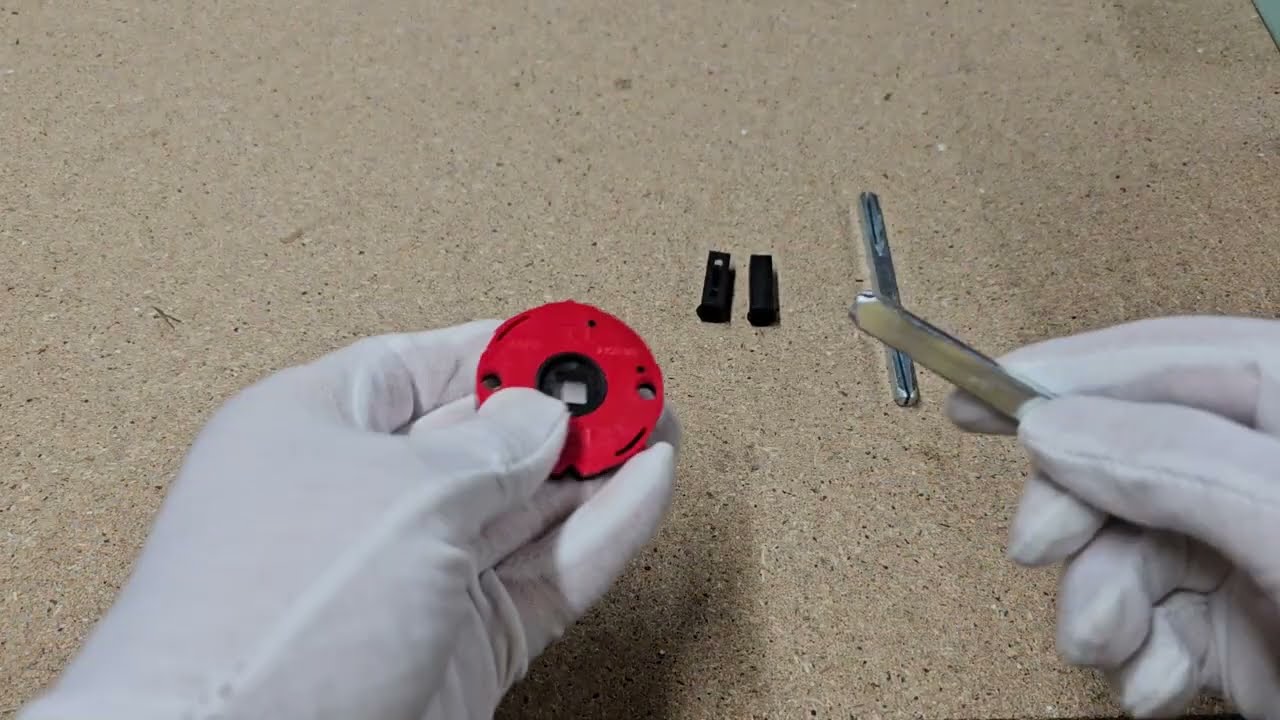 Guide complet : Monter une Poignée de Porte Colorée avec Adaptateur 7/8mm - Tutoriel détaillé 🏠