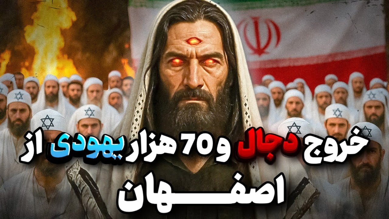 ظهور دجال و 70 هزار یهودی از اصفهان ! آیا اتفاقات اخیر مقدمه ای برای ظهور دجال و آخرالزمان است ؟!
