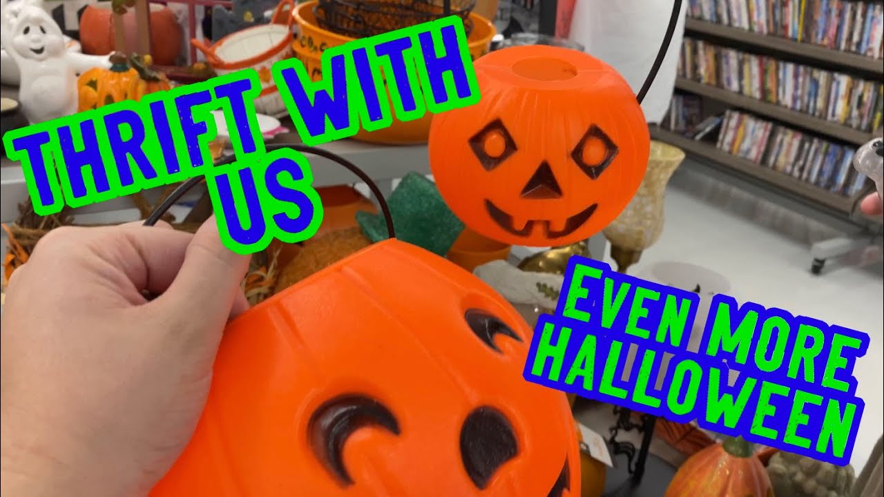 Thrift With Us! Even MORE VINTAGE HALLOWEEN! Part 2 + Haul