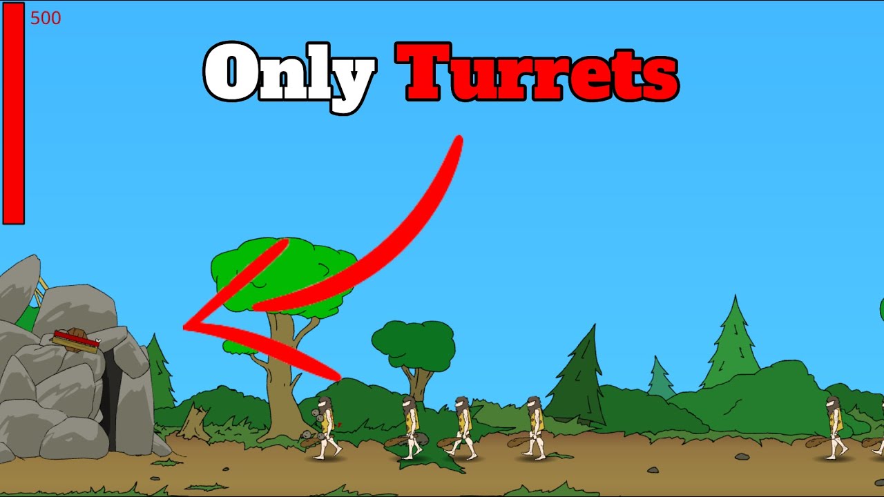 Age Of War - Only Turrets