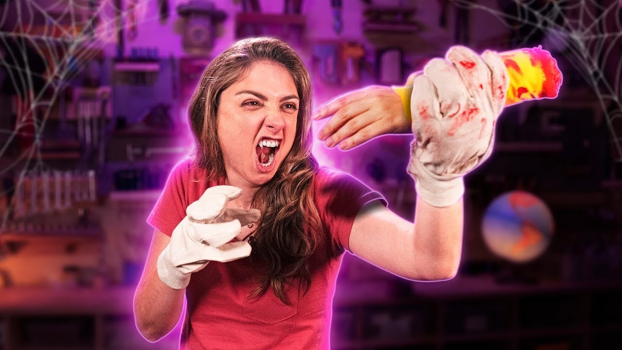 COMO FAZER FANTASIA de MÃO CORTADA para HALLOWEEN