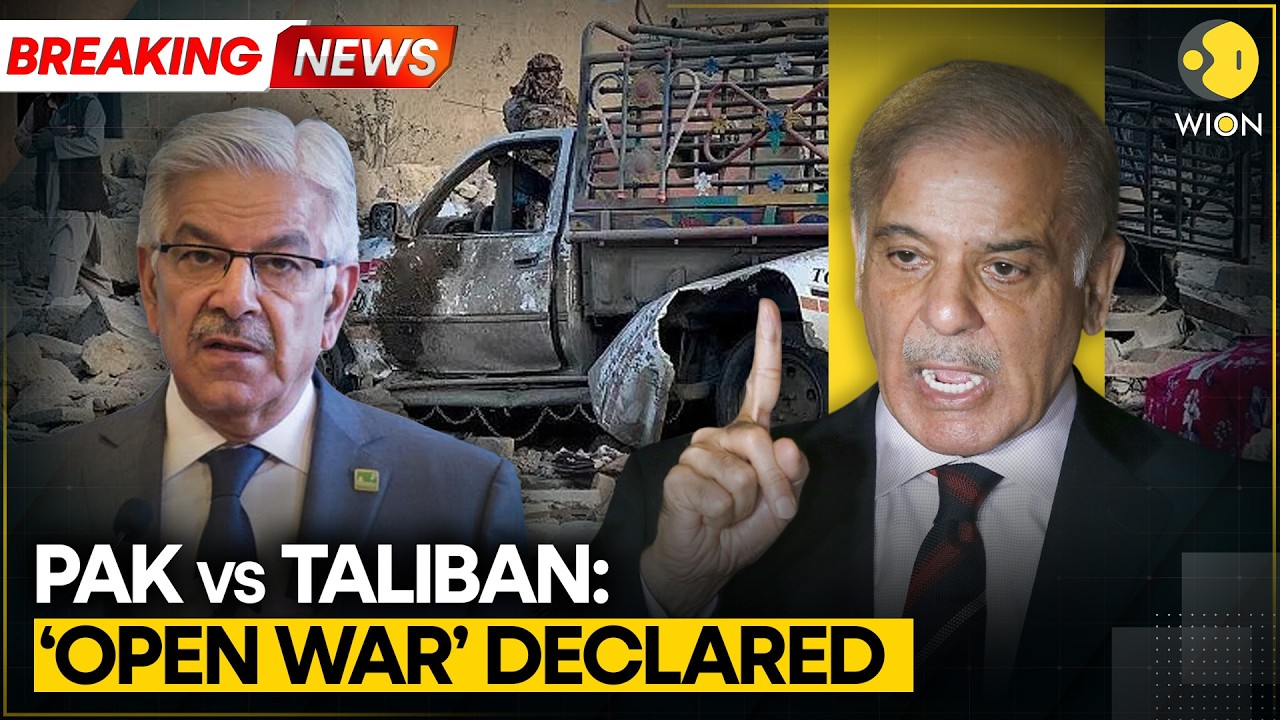 Breaking | Pak vs Taliban: Pakistan Defence Minister: ‘Now It’s Open War’ With Taliban | WION