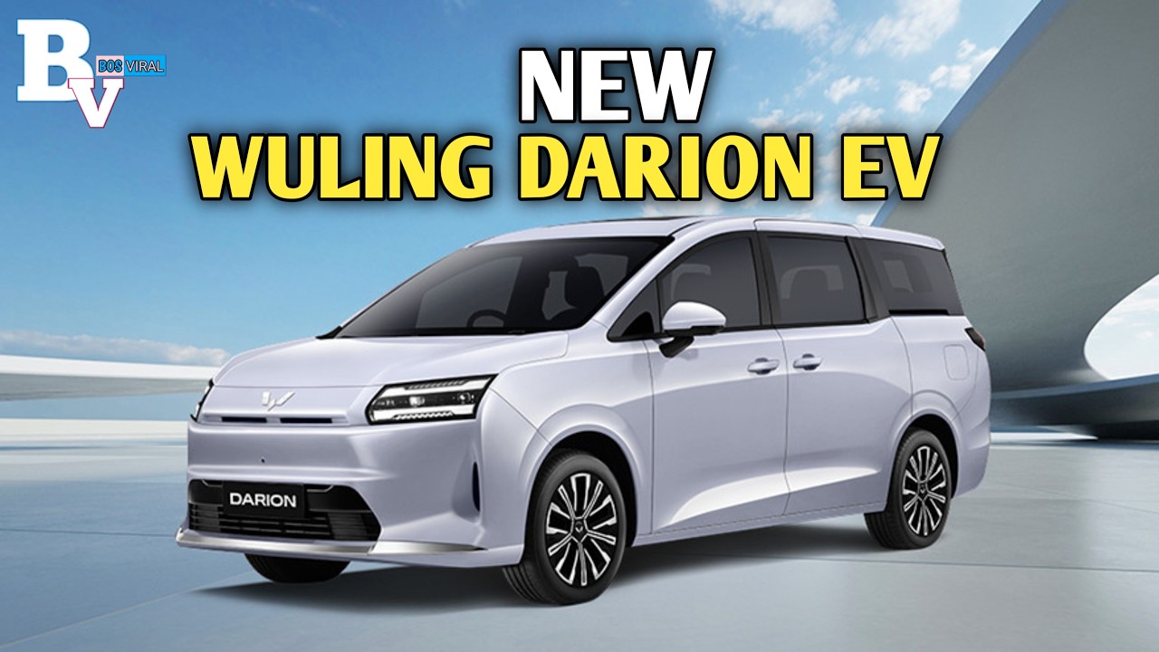 WULING DARION EV ‼️ MOBIL MPV DENGAN PINTU GESER 😱MOBIL LISTRIK YANG BESAR BISA MUAT 7 PENUMPANG ‼️