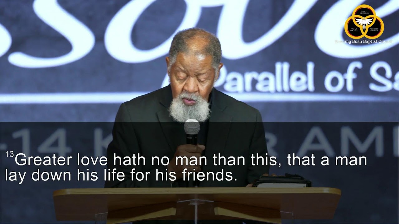 Sunday School: “The Passover – A Parallel of Salvation” By Presbyter Steve Harris