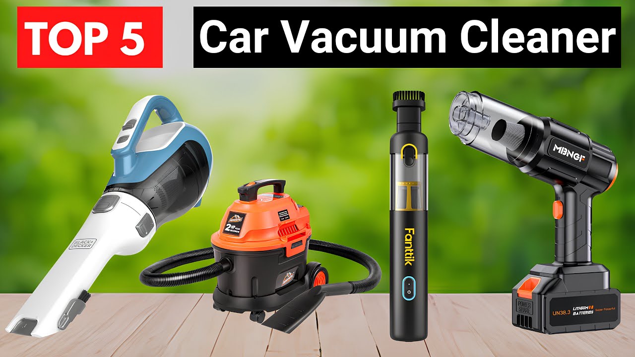 Top 5 Best Car Vacuum Cleaners 2026 | Powerful Suction & Easy Cleaning