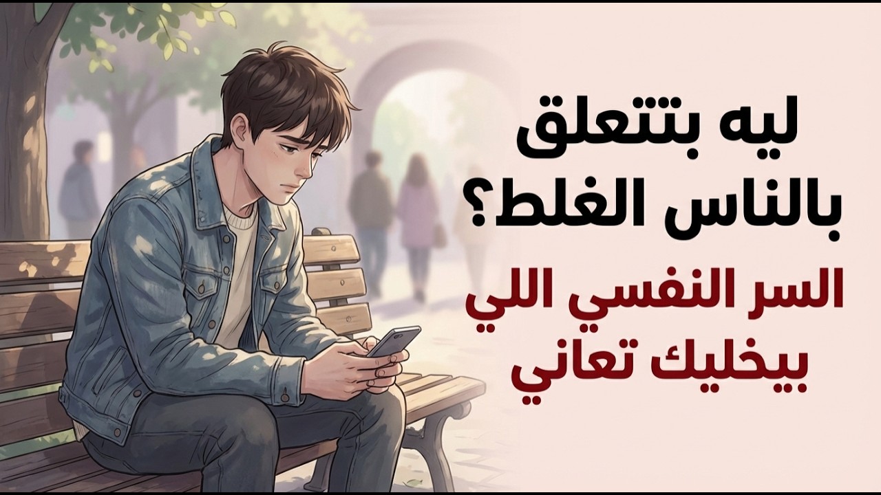 ليه بتتعلق بالناس الغلط؟ السر النفسي اللي بيخليك تعاني من غير ما تعرف
