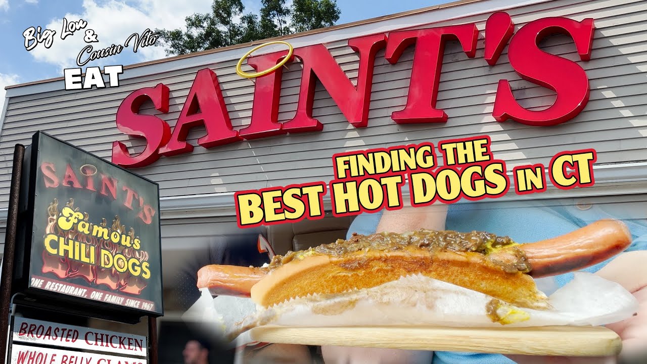 В SAINT'S, возможно, подают лучший чили-дог в Коннектикуте! Ищем лучшие хот-доги в Коннектикуте