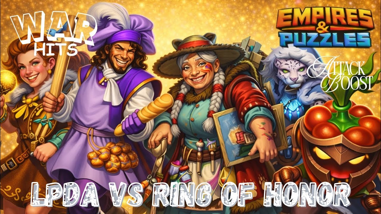 ⚔️🛡️ Ring of Honor VS La Posada de las Animas ⚔️🛡️ Attack boost ⏫⏫
