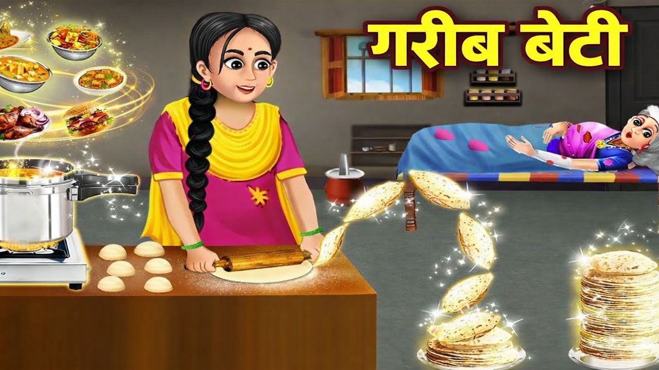 गरीब बेटी | Hindi Kahaniya | Bedtime Moral Stories | Fairy Tales | Tuk Tuk TV