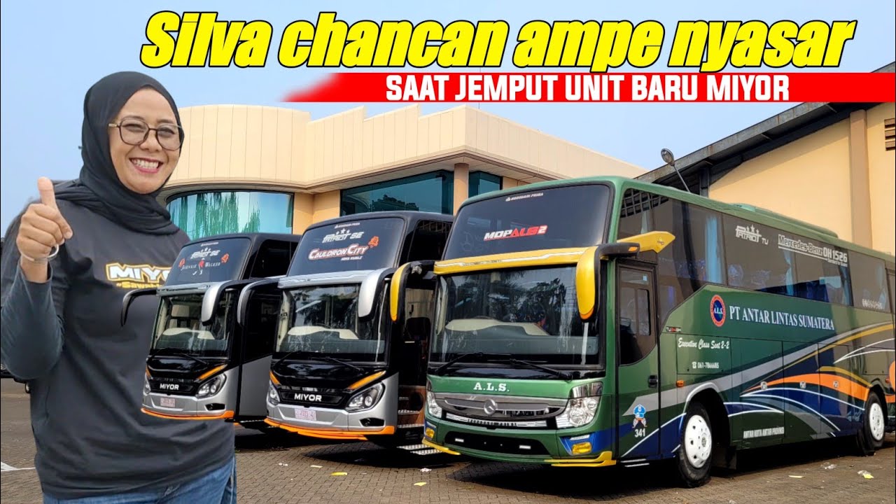 NYASAR DI KAMPUNG PAK JOKOWI !! JEMPUT BUS BARU MIYOR PRIMA ABADI
