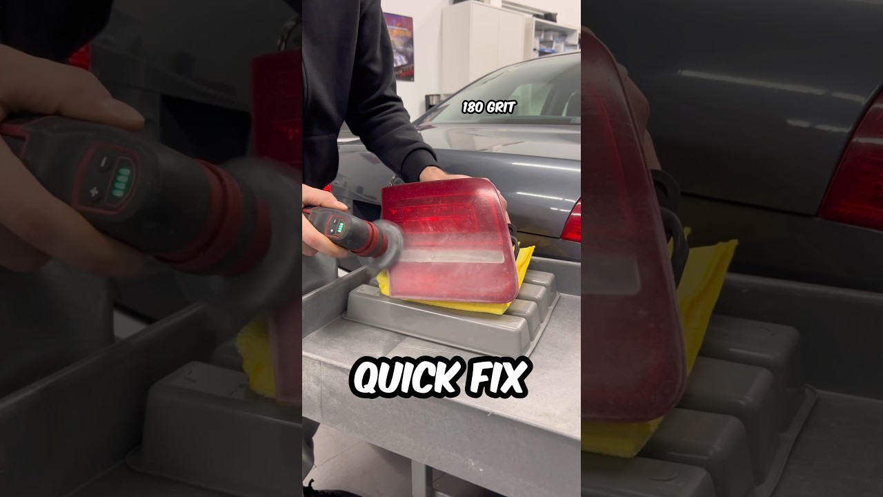 Tail light restoration tutorial