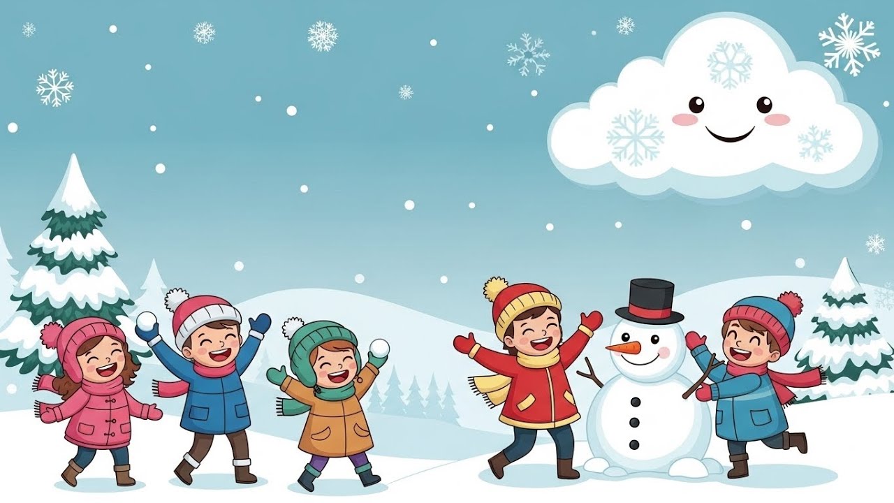 Weather Song ⛅🌧️❄️☀️ | Kids Learning & Sing-Along Song | Happy Tales & Tunes