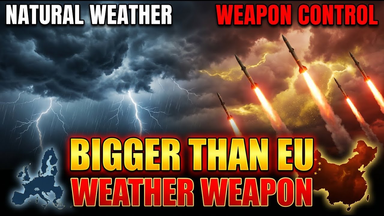 China's Weather Weapon Bigger Than EU Territory ($1.5B Annually)