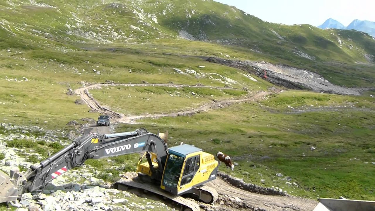 Frühmesserlift Neubau Skilift Skipiste Wildkogel Neukirchen am Großvenediger 14.08.2012