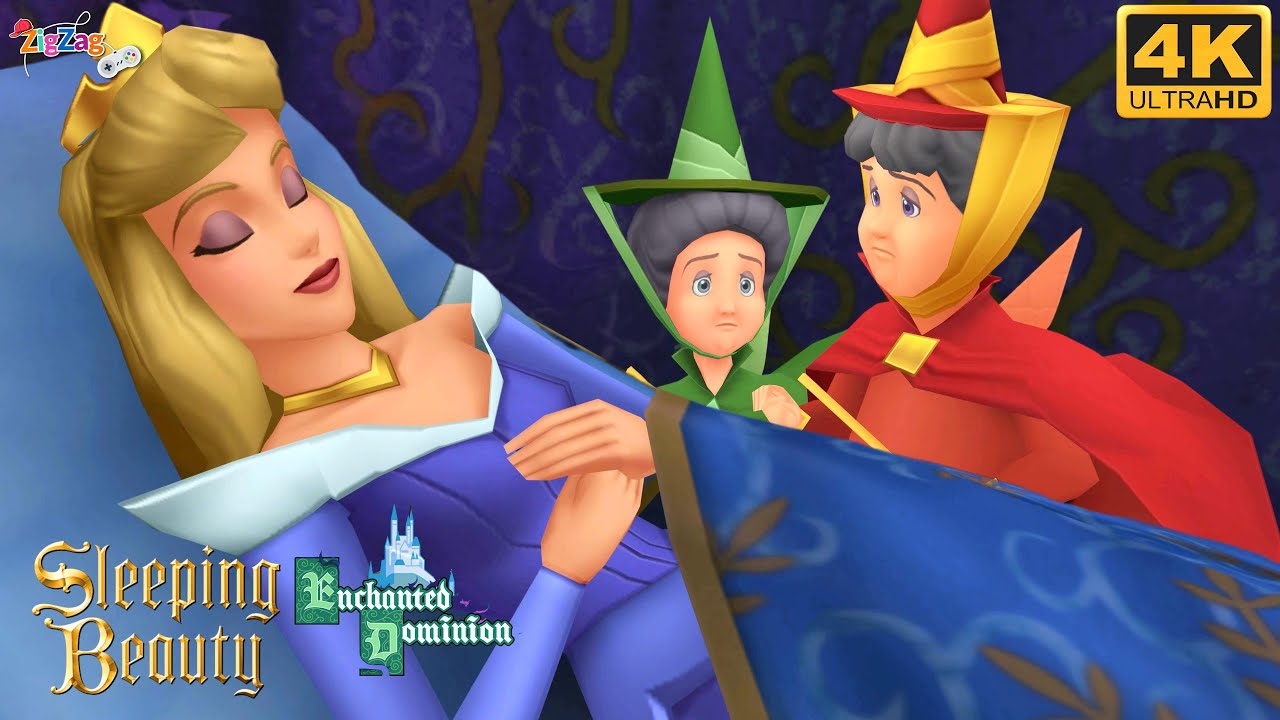 Спящая красавица: Зачарованное доминион &mdash; Фильм | Kingdom Hearts Birth by Sleep PS5 4K