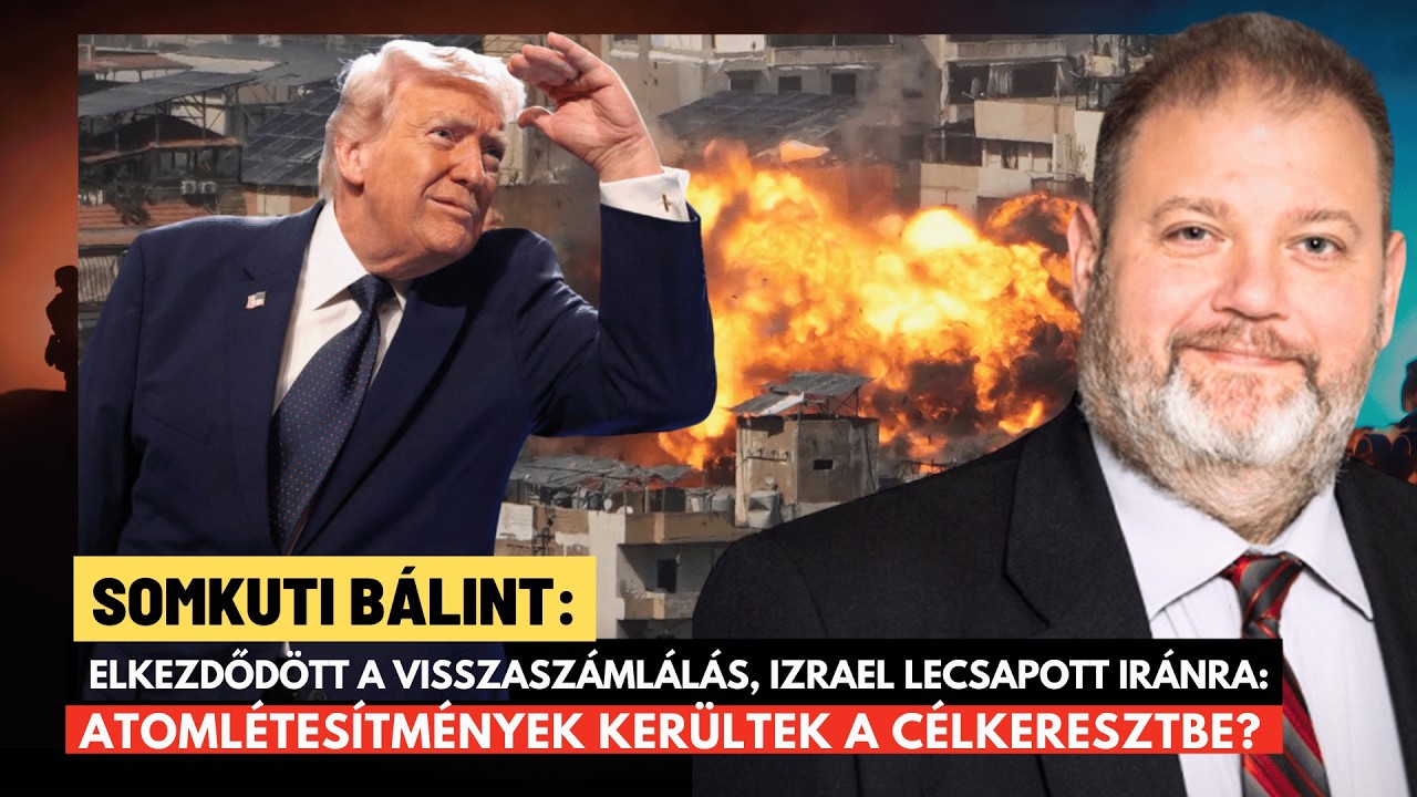 Óriási feszültség: Zelenszkij őrjöng, Trump Ukrajna helyett Izrael oldalára állt? - Somkuti Bálint