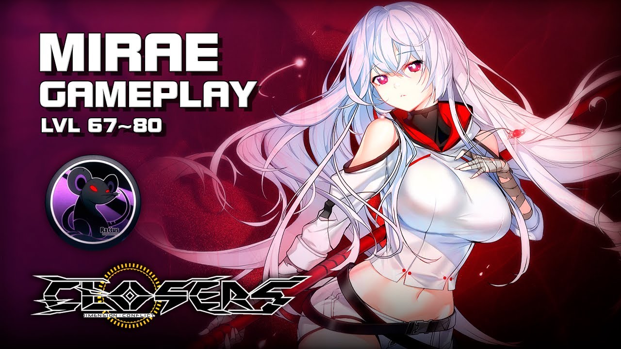Closers - Mirae (New Character) - lvl 67~80 Gameplay - PC - F2P - KR