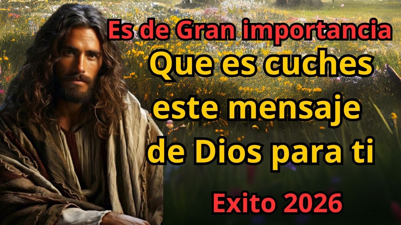 👉 JESÚS TIENE UNA PALABRA PARA TI EN 2026 | Escucha Antes de que Empiece el Año