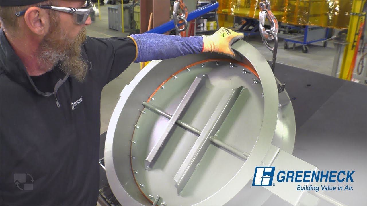 Industrial Dampers - Bubble-Tight Test