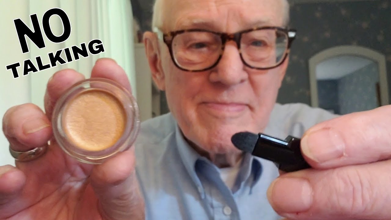 ASMR Grandpa Doing Your Makeup for Sleep Tapping + Brushing + Layered Sounds (NO TALKING)💄