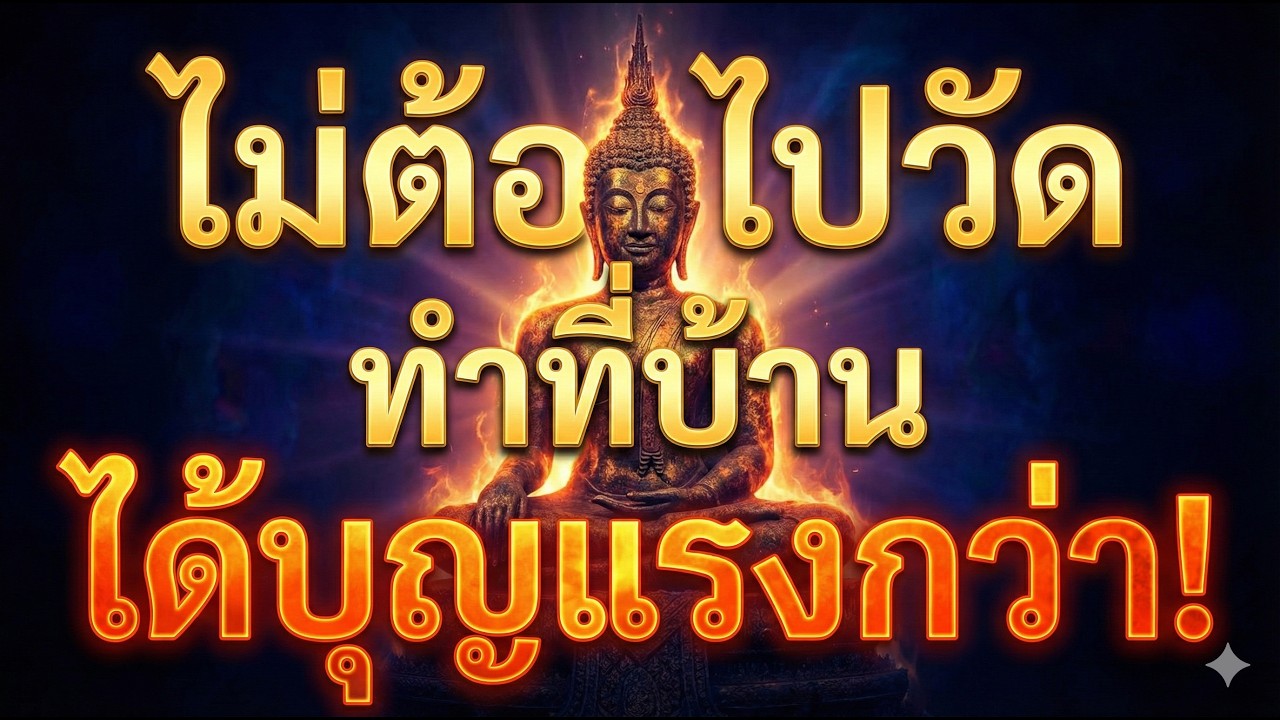 ทำบุญที่บ้านอย่างไร? ให้ได้บุญแรง เทวดาคุ้มครอง ชีวิตพลิกทันตาเห็น